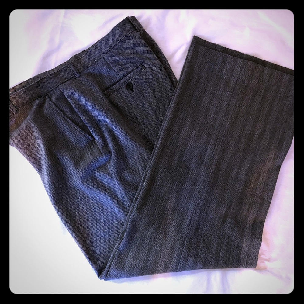 Studio Works (Macy’s) Sz 14 Grey Shadowstripped.